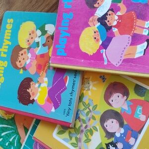 🧚‍♂️ German CARDBOARD BOOKS 📚 Children 4 BOOK  🧚‍♂️